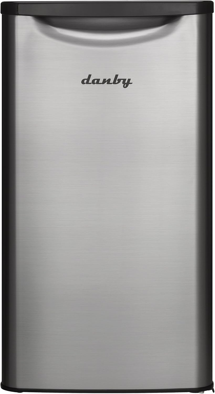 Danby DAR033A6BSLDB Contemporary Classic Compact All Refrigerator, Spotless Steel