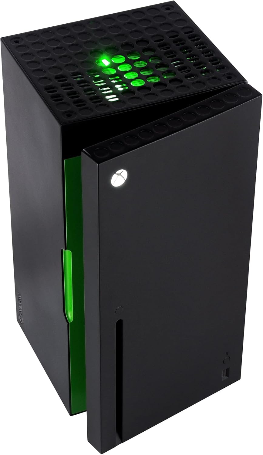 Xbox Series X Replica Mini Fridge Thermoelectric Cooler, 10 Liters