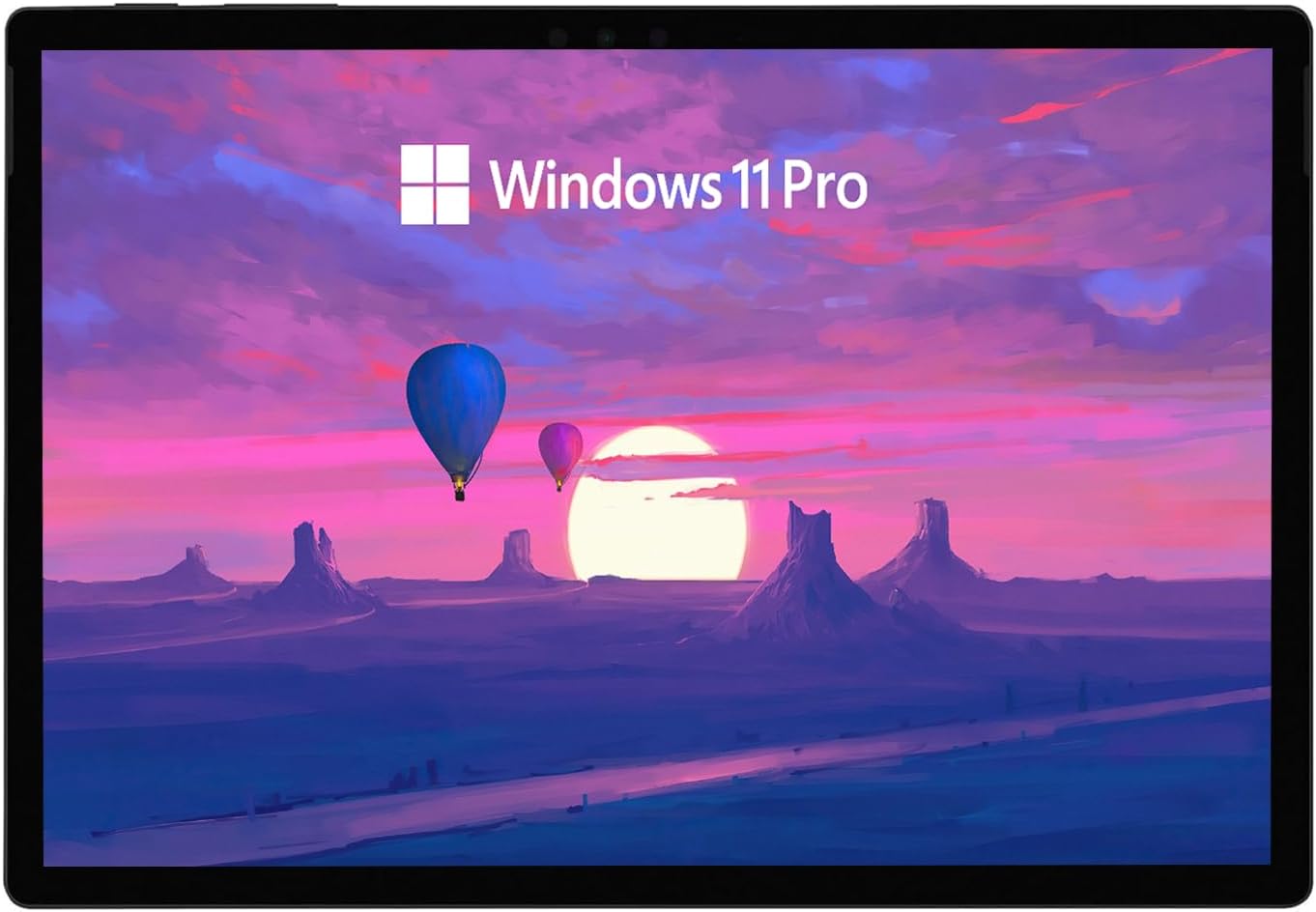 Microsoft Surface Pro 5 Tablet PC, 12.3" Touchscreen (2736 X 1824) Tablet, Intel Core i5-7300U 2.6GHz-3.5GHz, 8GB DDR4 RAM, 256GB SSD, No Keyboard, Camera, Windows 11 Pro (Renewed)