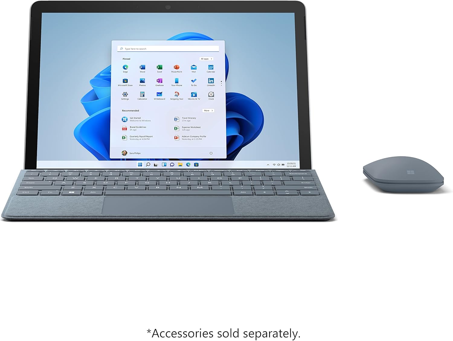 Microsoft Surface Go 2 10.5 inches Touch-Screen Intel Pentium 4GB RAM, 64gb STV-00001 (Renewed)