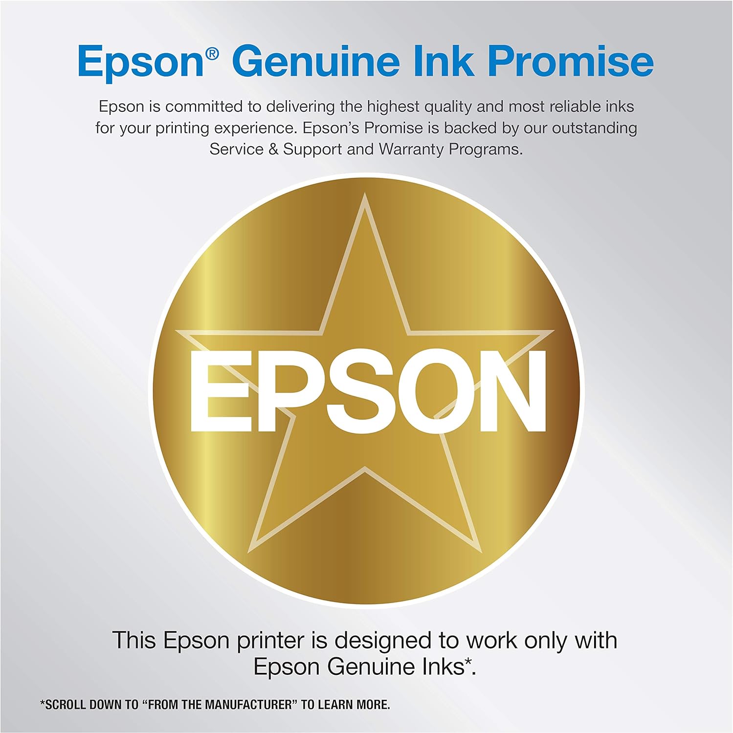 Epson EcoTank ET-M1170 Wireless Monochrome Supertank Printer with Ethernet PLUS 2 Years of Unlimited Ink*,White