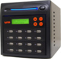 Systor 1 to 15 USB Duplicator & Sanitizer 2GB/Min - Standalone Multiple Flash Memory Copier & Storage Drive Eraser, Copy Speeds Up to 33MB/Sec (SYS-USBD-15)