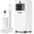 Shop-Air 10,000 BTU Portable Air Conditioner for Rooms up to 430 Sq. Ft, 3-in-1 Portable AC Unit for Rooms with Remote Control, Fast Cooling, Dehumidifier, Quiet Sleep Mode, Window Kit Included