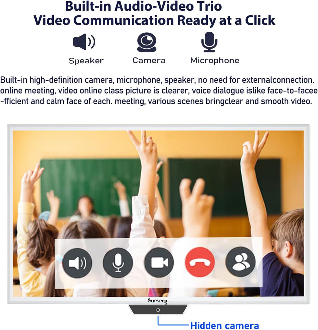 suevery All-in-One PC 21.5 AIO Desktop Computer Core I5, 256G SSD 16G RAM, Wi-Fi6, 1080P Gaming All in One 22" FHD Business Display for Home Office with Keyboard & Mouse (GB, 256)