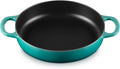 Le Creuset Enameled Cast Iron Signature Everyday Pan, 11", Riviera