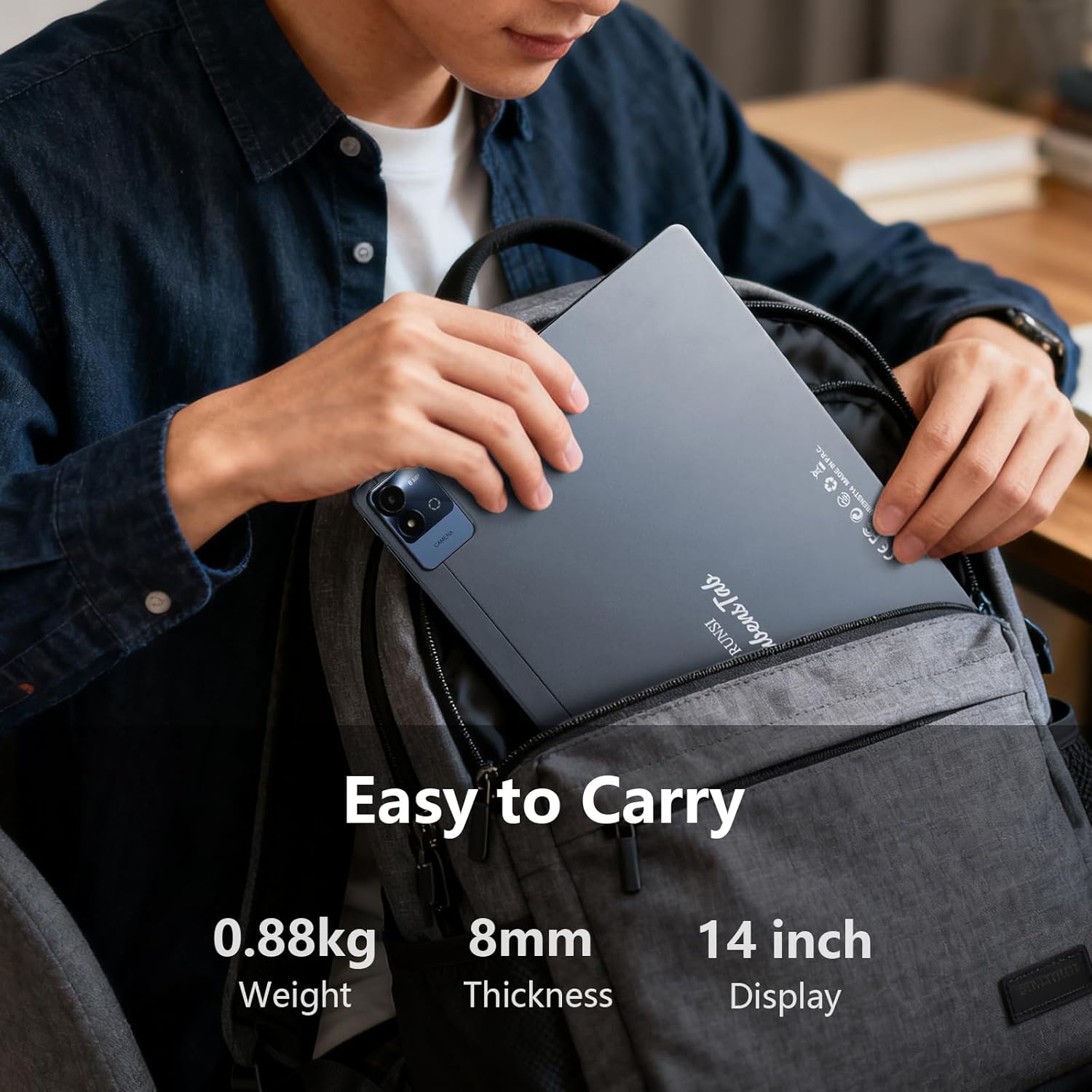 RubensTab T14 Drawing Tablet No Computer Needed,14.1 inch FHD Display,standalone,Octa-Core CPU,Pre-Installed Drawing Apps & Tutorials,More Bonus Items for Beginners, Artists, Students