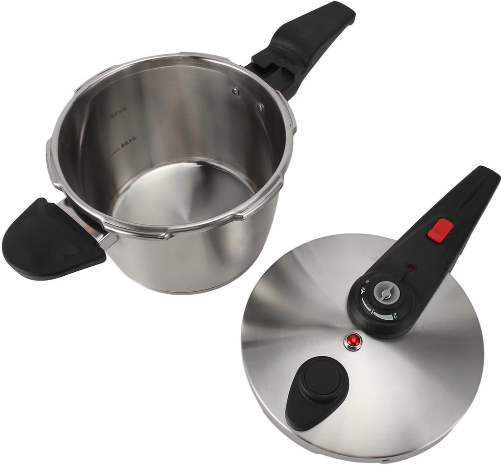 GLOGLOW Electric Pressure Cooker 304 Stainless Steel Multi Cooker, Quick Cooking for Home Kitchen with Pressure Control and Versatile Functions Kitchen Appliances (5L)