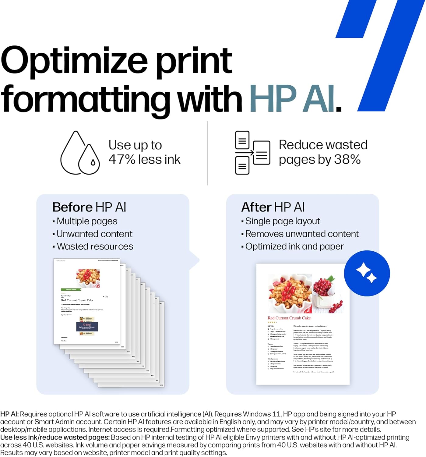 HP Envy 6155 Wireless All-in-One Color Inkjet Printer, Print, Scan, Copy, Duplex Printing Best-for-Home, 3 Month Trial of Instant Ink Included, AI-Capable (C2WR7A) Portobello