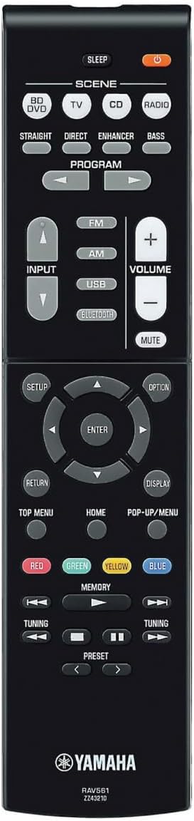 YAMAHA RX-V385 5.1-Channel 4K Ultra HD AV Receiver with Bluetooth