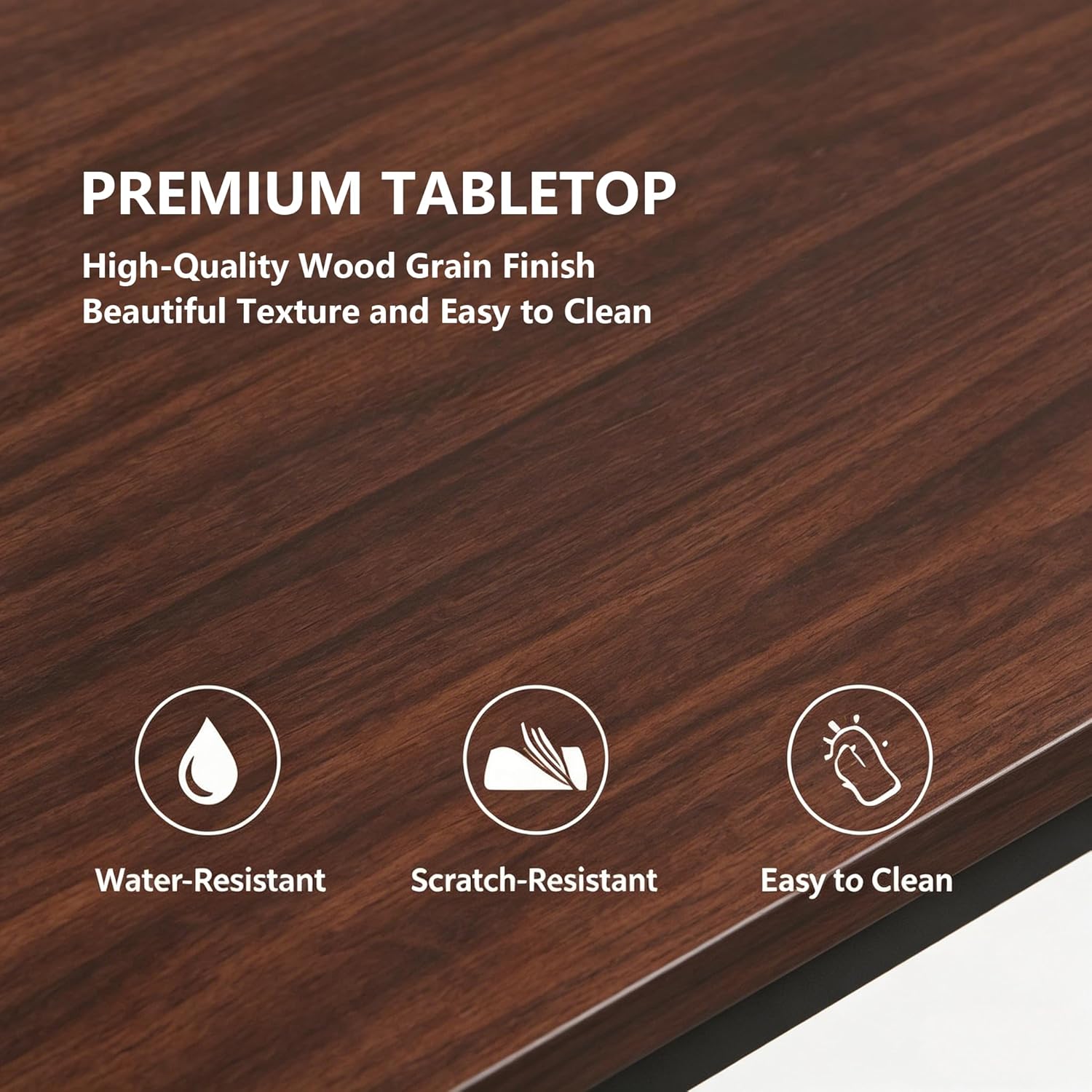 Long Bar Table - 41" Counter Height Narrow Bar Table with Solid Wood Top, Bar Height Table with Metal Frame, Space-Saving Pub Table for Kitchen, Living Room, Behind Couch, Coffee Shop Walnut