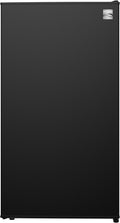 Kenmore 18" Compact Refrigerator with Chiller Compartment - Reversible Door, Adjustable Glass Shelves, ENERGY STAR Certified, 6 Can Rack, Interior Lighting, Freestanding, 3.5 cu. ft. Capacity - Black