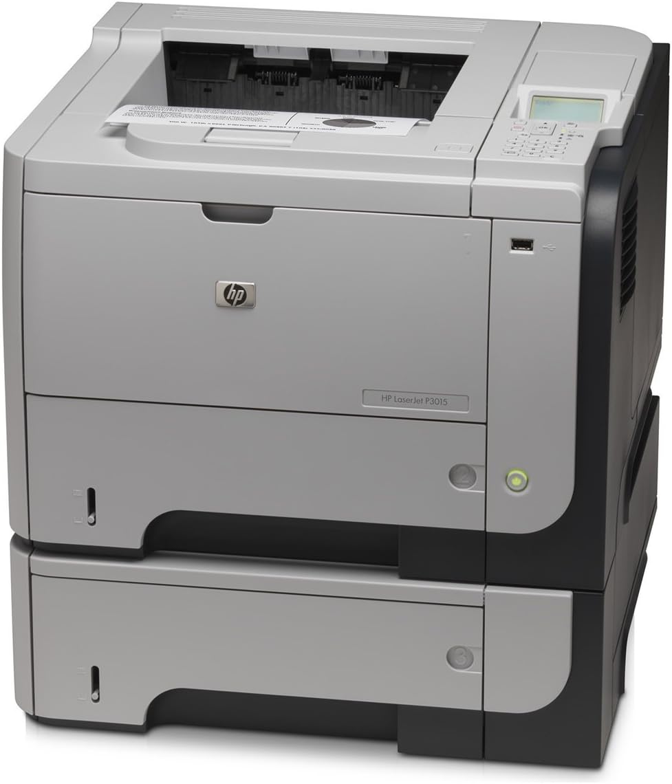 Certified HP LaserJet P3015X P3015 CE529A CE529A#ABA Laser printer With Toner and 90-Day Warranty (Renewed)