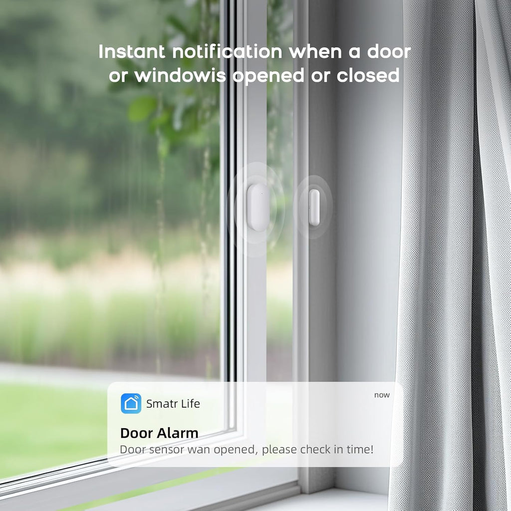 Alarm System for Home Security with Camera, Wireless Security System with 4.3' Wireless fulltouch Screen Compatible with Alexa and Google for Home, Flat