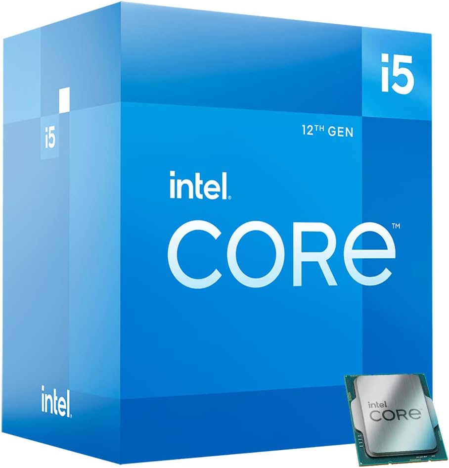Intel Core i5-12400 Desktop Processor 18M Cache, up to 4.40 GHz