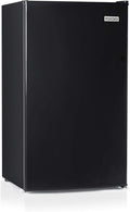 Igloo 3.2 Cu.Ft. Mini Fridge with Freezer - Single Door Compact Refrigerator with Glass Shelves for Homes, Dorms & Offices- Keep Snacks, Drinks & Frozen Foods Cool with Temperature Control Mini Fridge