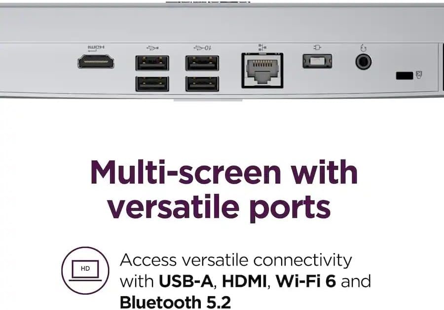 Lenovo 24" All-in-One Desktop | Ultra-Fast Intel Quad-Core CPU | 16GB RAM | 512GB External & 256GB SSD | Full HD Display | Wi-Fi 6 | HDMI | Ethernet Ports | Windows 11 | Wireless Keyboard & Mouse