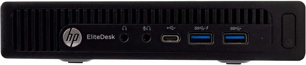 HP EliteDesk 800 G2 Mini Business Desktop PC Intel Quad-Core i5-6500T-2.5 GHz ,8G DDR4,240G SSD,VGA,DP port,Windows 10 Professional 64 Bit-Multi-Language-English/Spanish (Renewed)