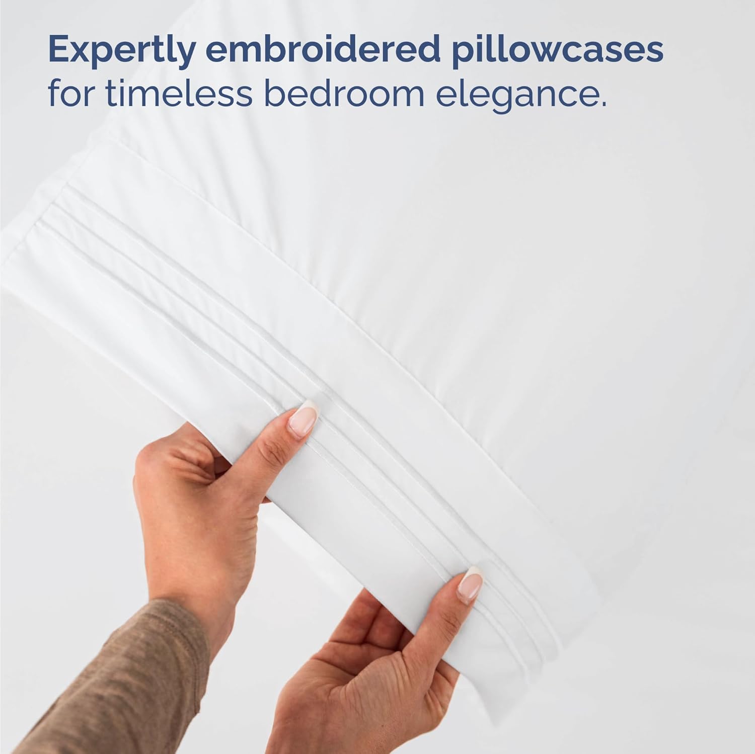 Bulk Case Pack of 16 Sheet Sets - (16) Complete Twin Size Sheet Sets with Deep Pockets - Wholesale Bulk Bedding for Hotels, Spas & Airbnbs - Breathable, Cooling, Soft & Wrinkle Free - (Twin, White)