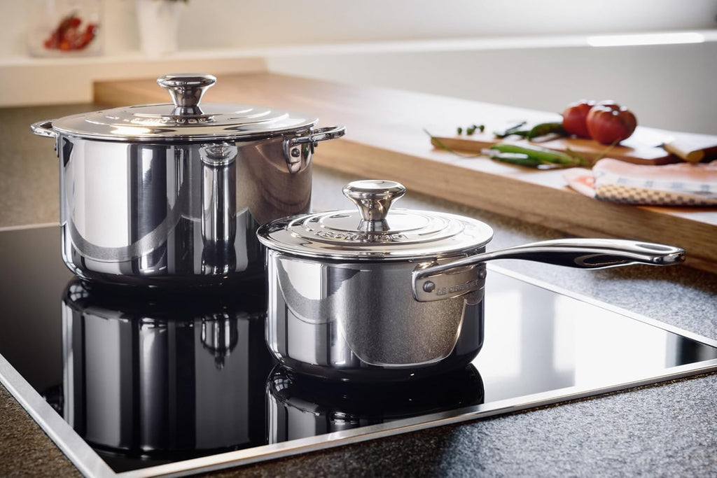 Le Creuset Tri-Ply Stainless Steel 2 Quart Saucepan