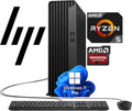 HP Desktop Computer Elite SFF G9| 6-core 5GHz Ryzen-5 Processor(1.3 Times Faster Than Intel i7-1255U) | 16GB DDR5 RAM, 512GB SSD| WiFi| Bluetooth| HDMI, USB, RJ-45| Windows 11 Pro| W/Wired KB & Mouse