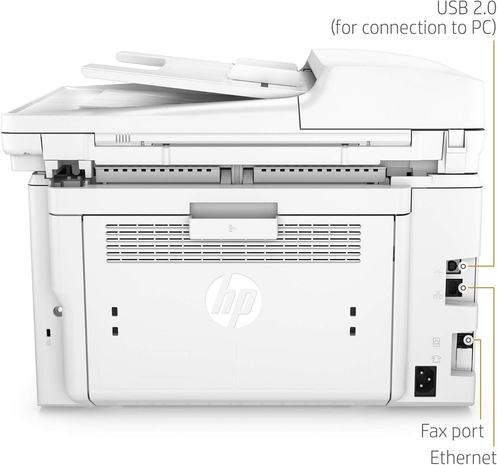 HP Laserjet Pro M227fdn All-in-One Monochrome Laser Printer with Auto Two-Sided Printing, Mobile Printing, Fax & Built-in Ethernet, Amazon Dash Replenishment Ready (G3Q79A) (Renewed)