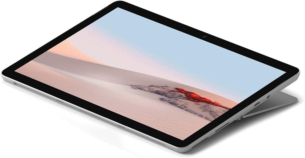 Microsoft Surface Go 2 10.5" Tablet 256GB WiFi + 4G LTE Fully 1.7GHz, Platinum (Renewed)