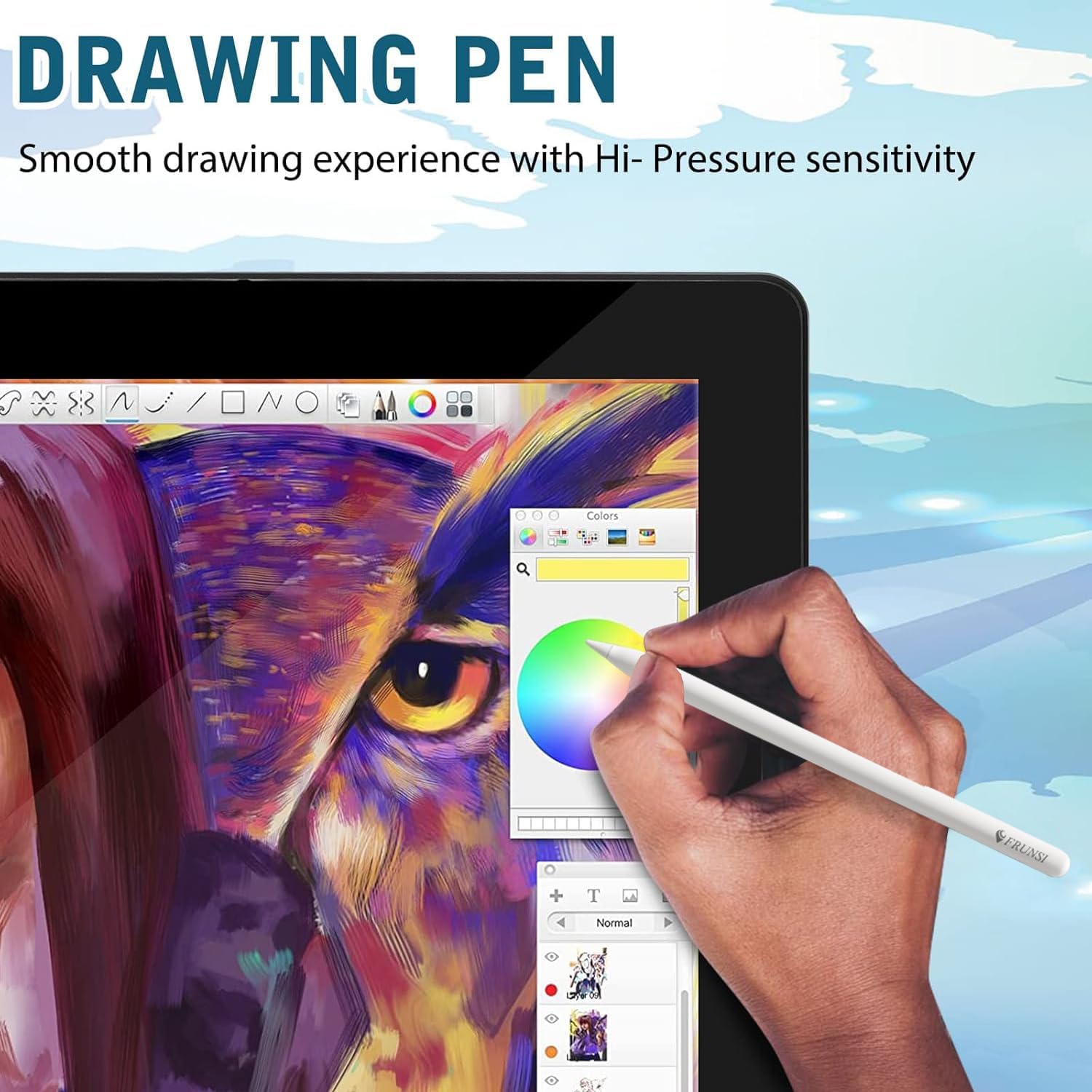T11 Pro Standalone Drawing Tablet with Screen,10.1 inch FHD Display,No Computer Needed,Octa-Core CPU,Pre-Installed Drawing Apps & Tutorials,More Bonus Items for Beginners, Artists, Students