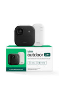 Blink Outdoor 2K+ (newest model) — Wireless smart security camera, 2K video resolution, enhanced audio, two-year battery. Sync Module Core included — 1 camera system (Black)