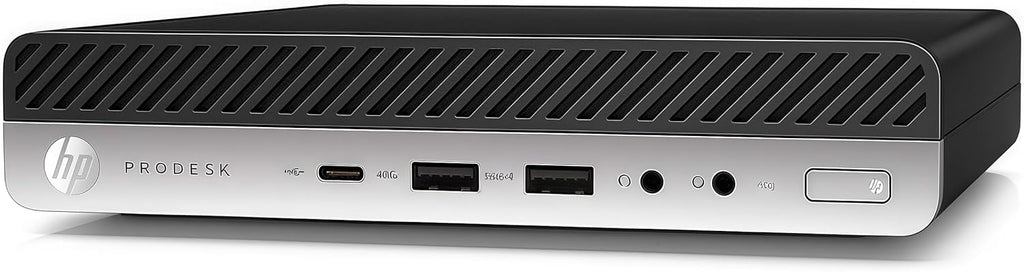 HP EliteDesk 800 G4 Mini Business Desktop Computer, Intel Core i5-8500 PC, 8GB DDR4 RAM, 256GB NVMe SSD, WiFi, Bluetooth, Keyboard & Mouse, Win11 Pro (Renewed)
