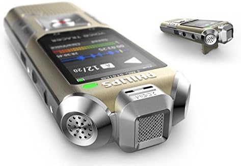 Philips Voice Tracer DCT6500 with 3 Mic High Fidelity Music Recording Including Wireless Remote