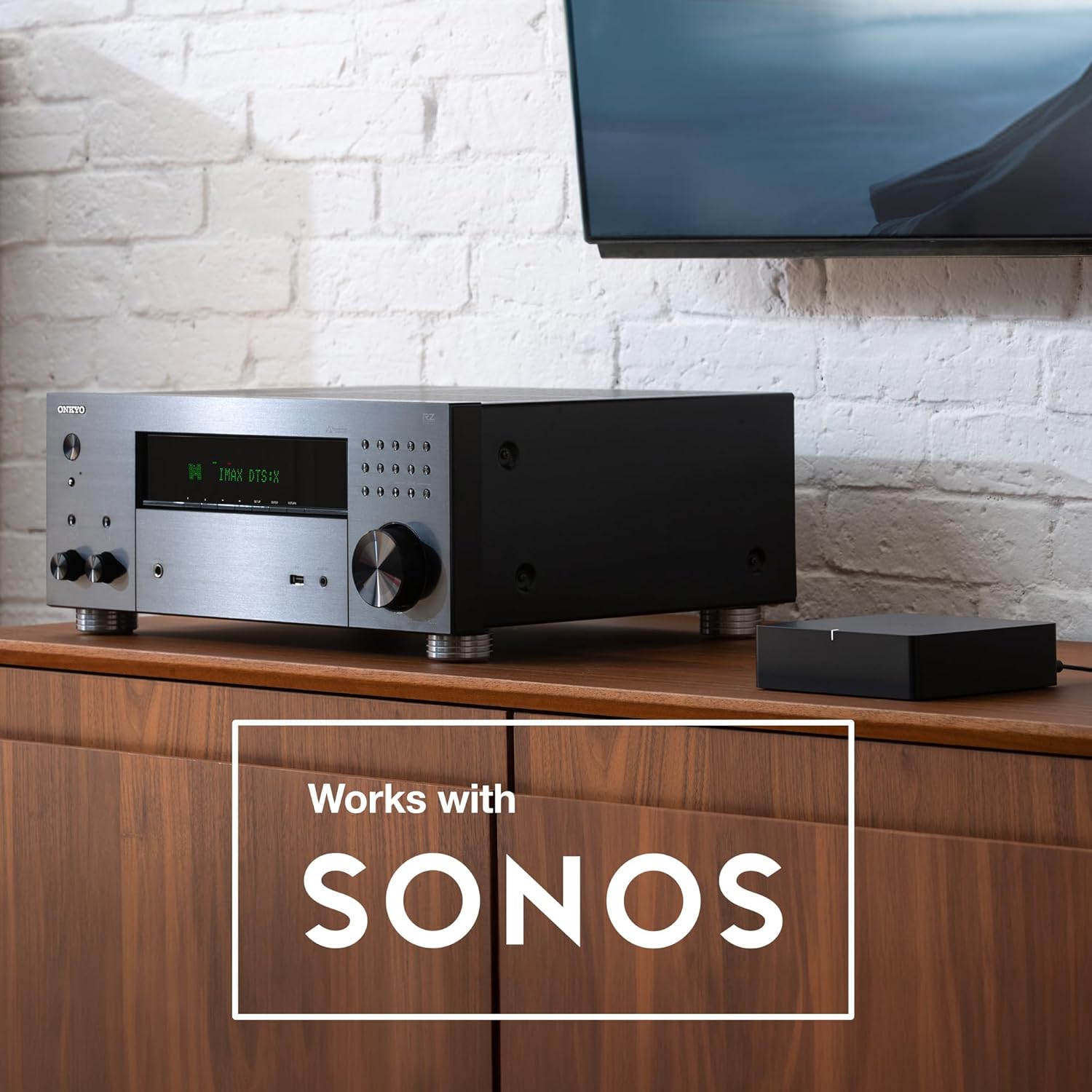 Onkyo TX-RZ30 9.2-Channel AV Receiver - 100 Watts Per Channel, Dirac Live Out of Box, Works with Sonos Certified, THX Certified and More (Renewed)