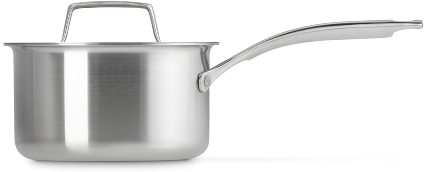 Le Creuset Stainless Steel Essential Saucepan, 2qt