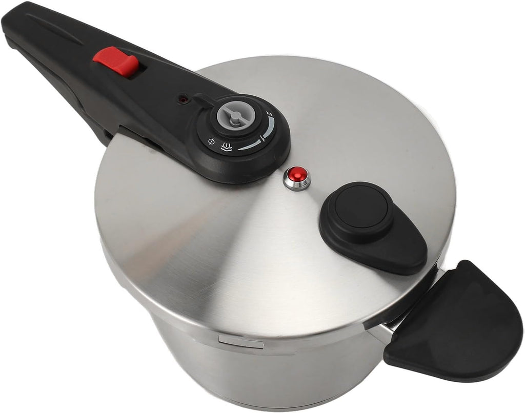 GLOGLOW Electric Pressure Cooker 304 Stainless Steel Multi Cooker, Quick Cooking for Home Kitchen with Pressure Control and Versatile Functions Kitchen Appliances (5L)