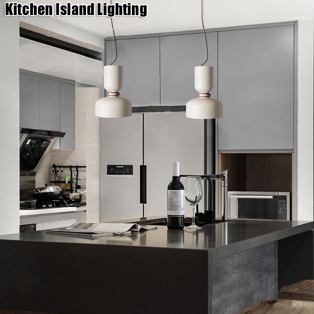 Nordic Industrial Style Hanging Lamp, Creative Personality Iron Art Chandelier, E27 Base Single Head Pendant Light, Living Room Bedroom Coffee Shop Decoration Light Fixtures