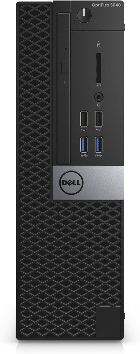 Dell OptiPlex 5040 SFF PC Desktop Computer, Windows 11 Pro, Core i5-6500, 8GB RAM, 256GB SSD, Keyboard, Mouse, USB WiFi (Renewed)