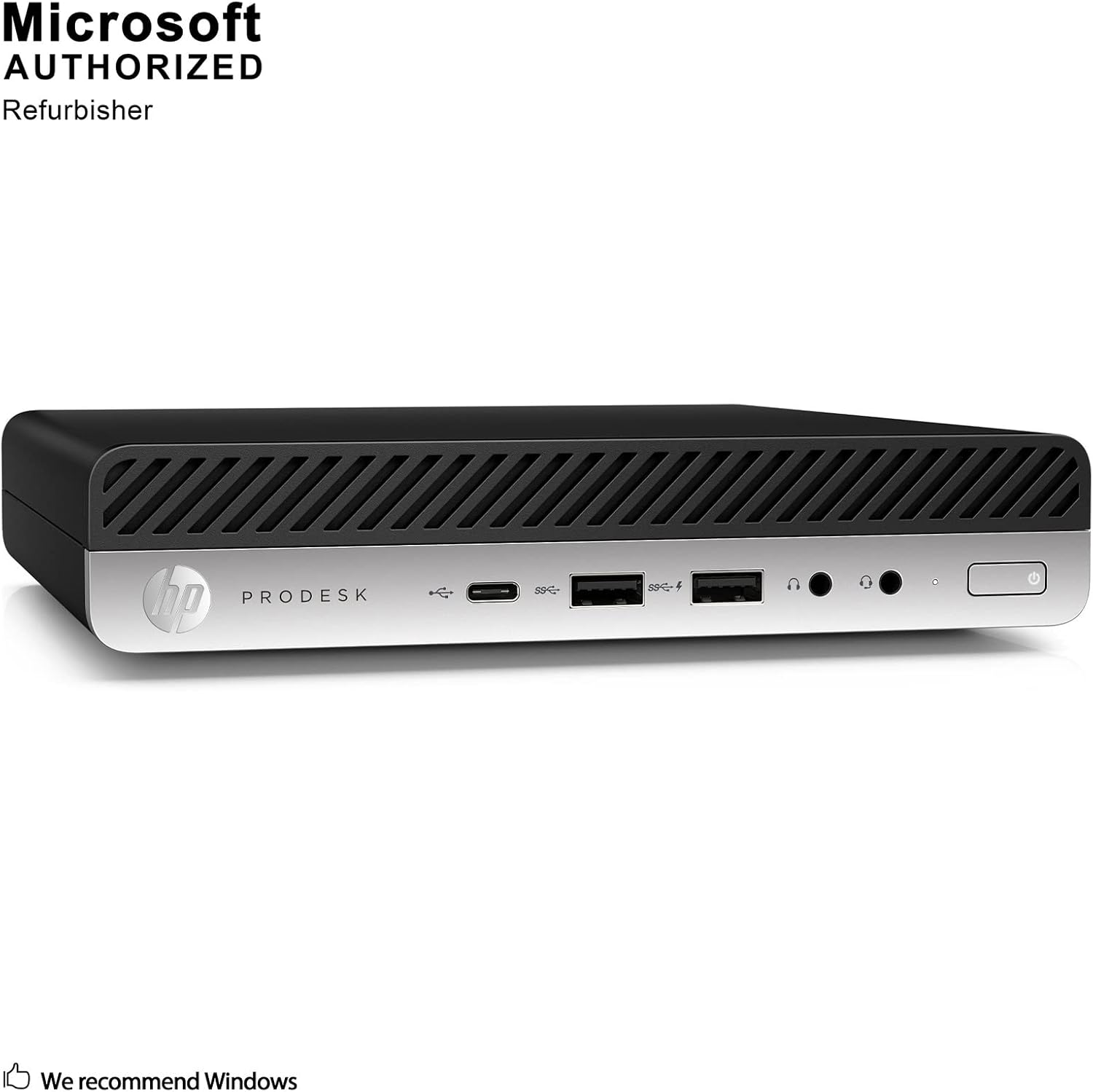 HP ProDesk 600 G3 Mini PC Desktop, Intel Core i5-6500T, 16GB RAM, 256GB PCIe Solid State Drive, USB-C, Windows 11 Professional (Renewed)