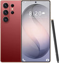 I26 Ultra Unlocked Phone: Built-in Stylus, 12GB+512GB, Snapdragon 8 Gen 3 | 108MP Camera & 6800mAh Battery | 5G Android 15 (Titanium Rosered)