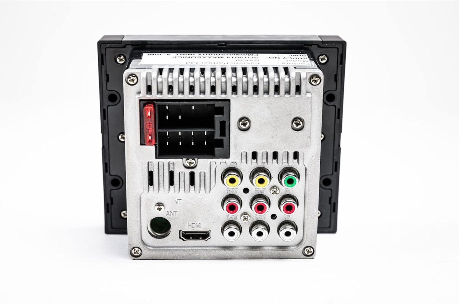 MB Quart RVM2.0 RV in Dash Compact Mechless Source Unit with AM/FM, Bluetooth, RCA, USB, and HDMI for Audio and Visual Media Connection