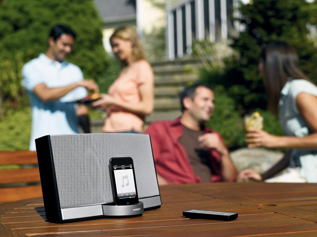 Bose SoundDock Portable iPod/iPhone Speaker Dock (Black, 30-Pin, Lightning, 8W, 1 Port, Compatible with iPhone, iPod)