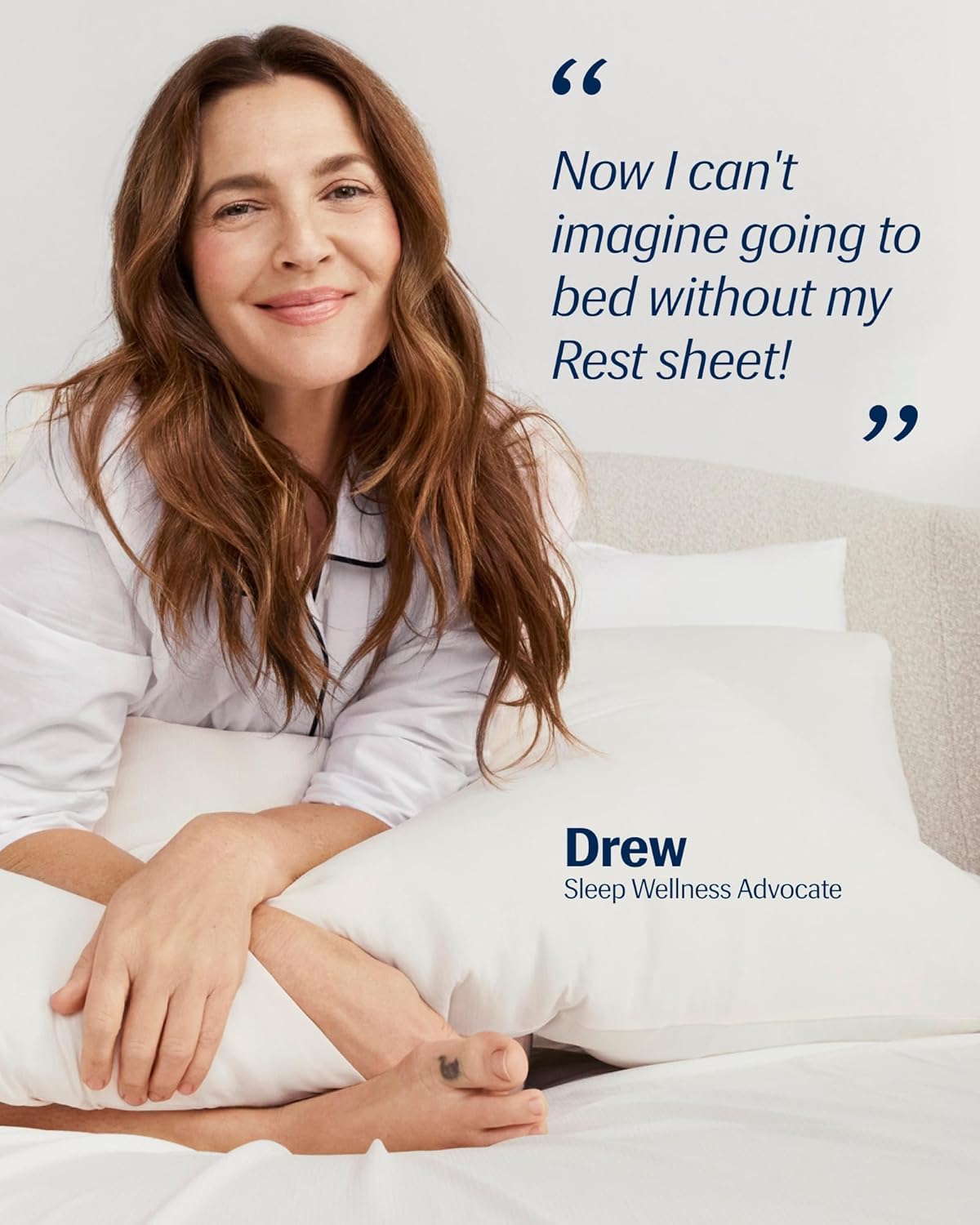 REST® Evercool®+ Cooling Sheet Set, King Size, Midnight Blue, Breathable Bed Sheets for Hot Sleeper and Night Sweats, with Pillowcases, with Ionic+ Self-Cleaning Silver Yarn for Sensitive Skin, 4PCS