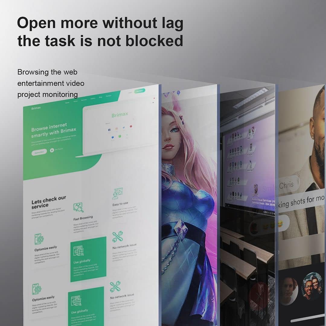 HP EliteDesk 800 G1 SFF Desktop Computer Package - Intel Core i5 3.3GHz, 32GB RAM, New 1TB SSD, KOORUI 24-inch Monitor, AC WiFi,Windows 11 Pro,black (Renewed)