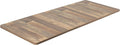 VIVO Universal 71 x 30 inch Table Top for Standard and Sit to Stand Height Adjustable Home and Office Desk Frames, Reclaimed Wood Desktop, DESK-TOP72-30P
