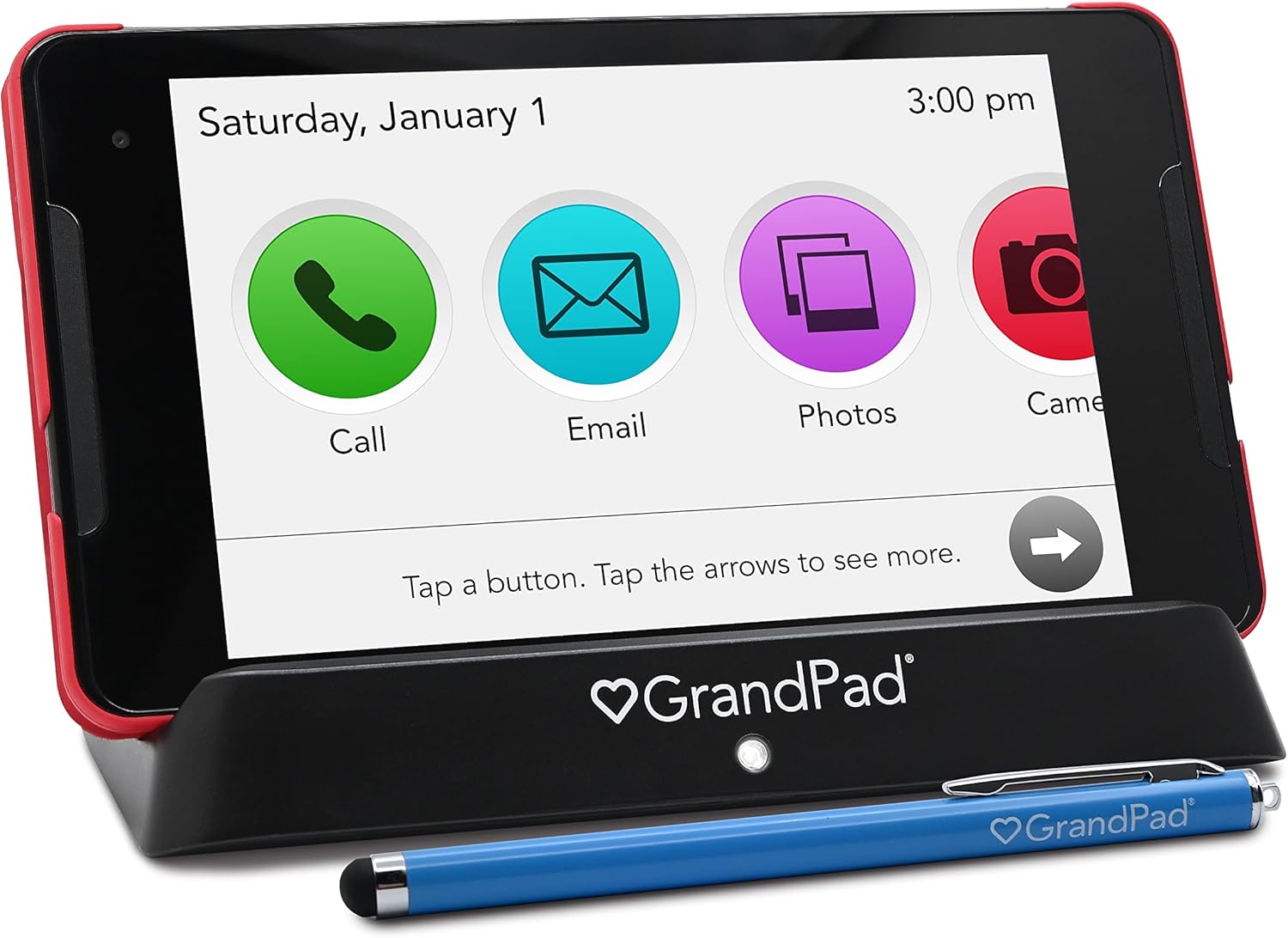 GrandPad Easy to Use Tablet & Phone for Seniors Locked - Not Compatible with Other Wireless Carriers - Requires a Plan