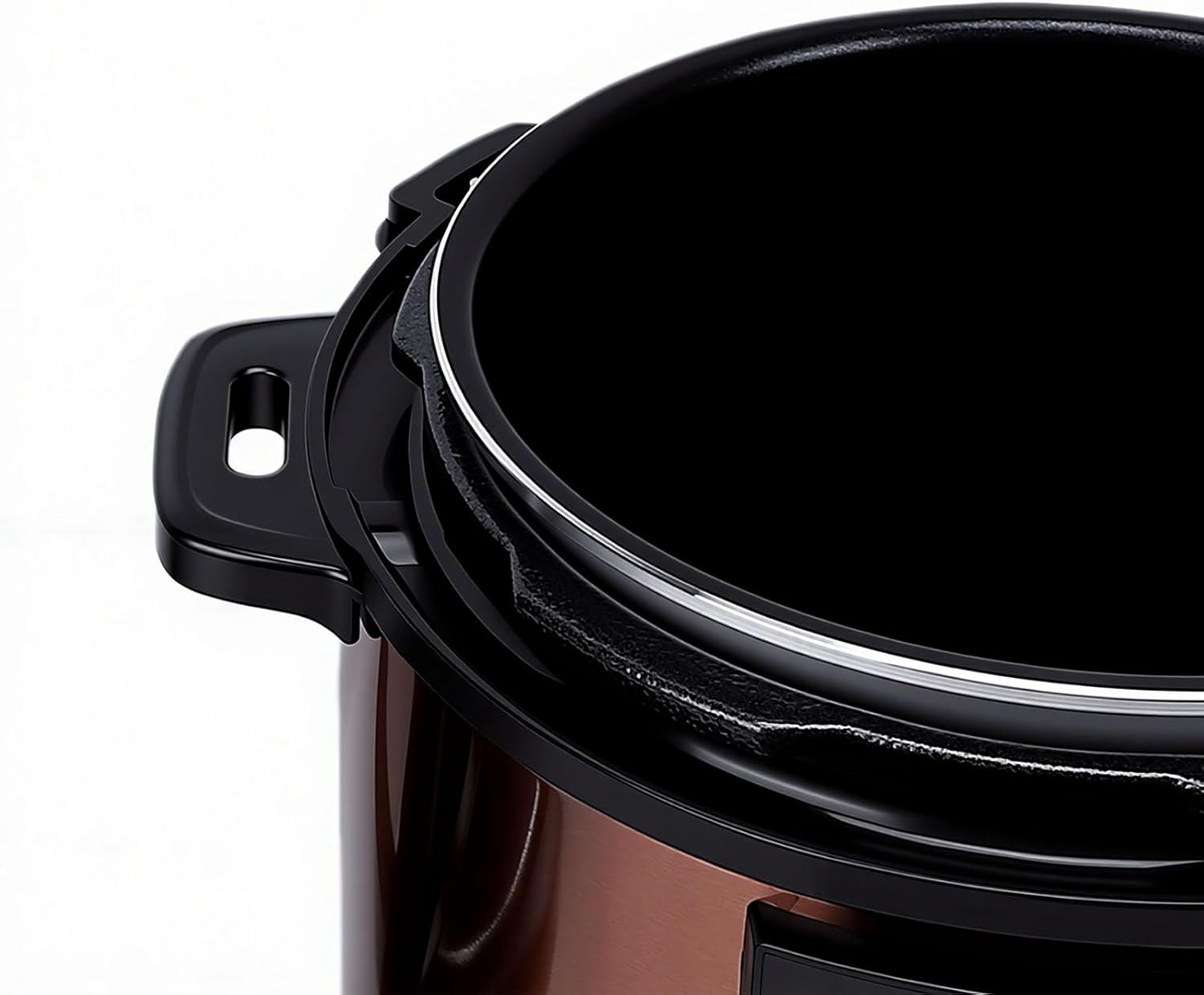HEEPDD Electric Pressure Cooker 6L Slow Cooker Multi Rice 10-in-1 Programmable with Fingerprint Proof Stainless Steel for Family Meal Prep Cooking (US Plug 110V)