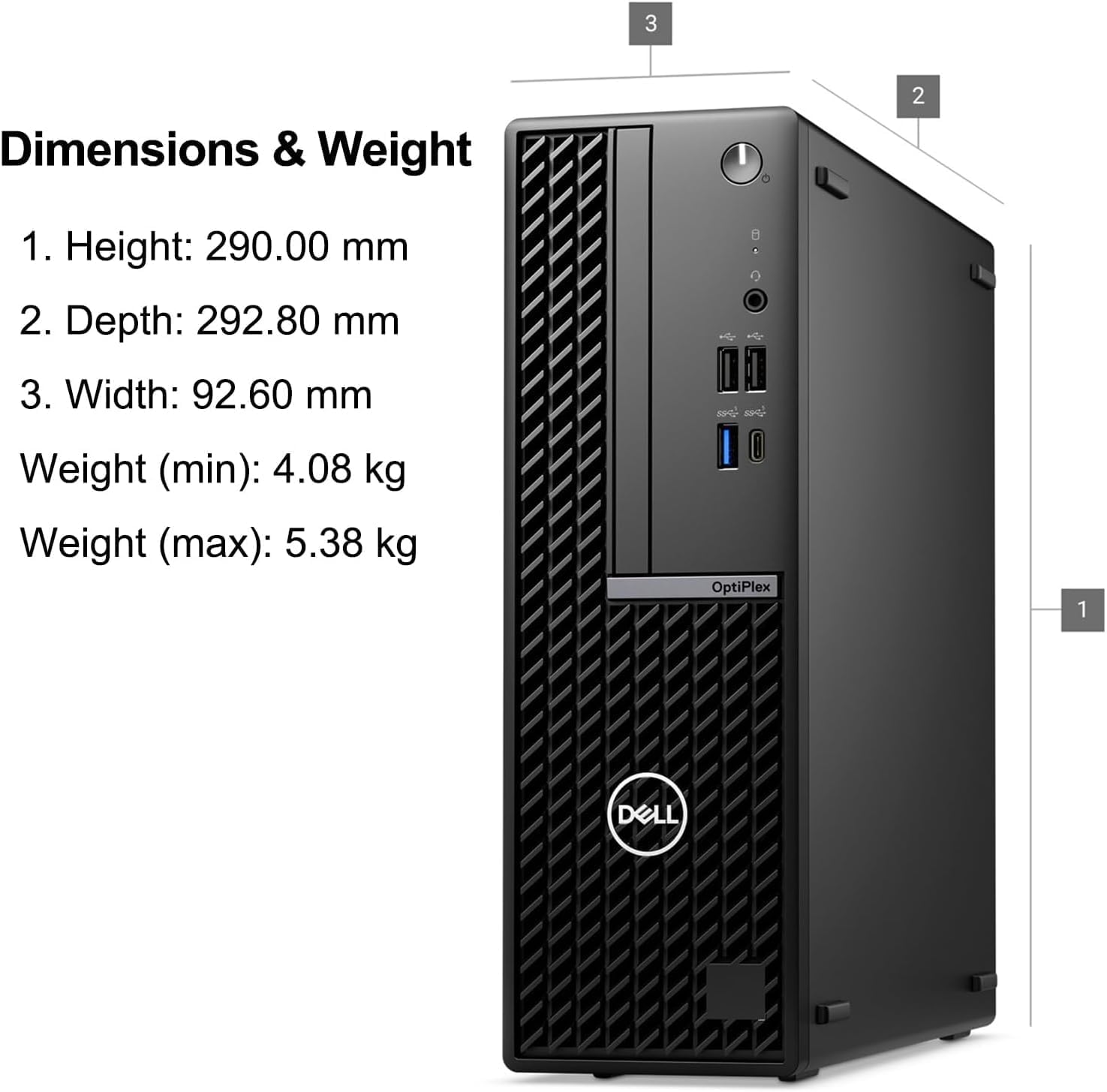 Dell 2026 OptiPlex 7020 Desktop Computers for Home & Office Business, 14th Gen Intel i5-14500, 16GB DDR5, 512GB SSD, WiFi 6E, Dual Display Support, Windows 11 Pro, Compact Small Form Factor (SFF)