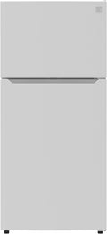 Kenmore 30" Top Mount Refrigerator with Freezer - Adjustable Shelving, Humidity-Controlled Crispers, LED Lighting, ENERGY STAR Certified, Garage Ready, 18.1 cu. ft. Capacity - White