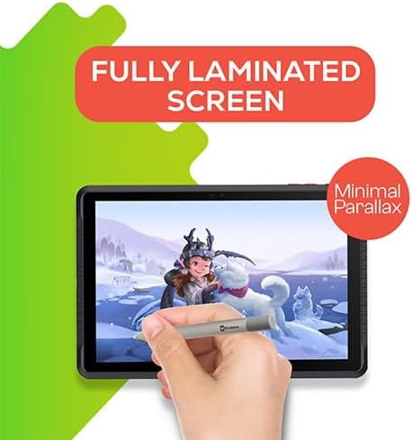 PicassoTab A10 Drawing Tablet • No Computer Needed • Stylus Pen, Pro Drawing Apps & Tutorials • 10" Screen, 6GB+128GB, Android 14 • Portable, Standalone for Digital Graphic Artist, Student • A10