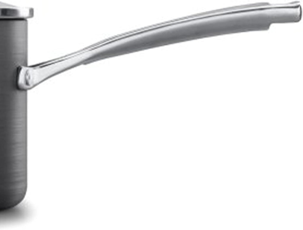 Calphalon Classic 3.5 Quart Sauce Pan with Lid, Hard Anodized Nonstick Cookware, AquaShield Technology, Dishwasher and Oven Safe
