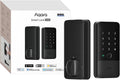 Aqara UWB Smart Lock U400, Matter Over Thread, Apple Home Key, Fingerprint Keyless Entry Deadbolt,Touchscreen Keypad, Rechargeable Battery, Supports HomeKit, Alexa, Google, Home Assistant, Black