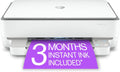 HP ENVY 6055e Wireless Color Inkjet Printer, Print, scan, copy, Easy setup, Mobile printing, Best-for-home, 3 month Instant Ink trial included, white